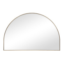 Riley Arched Aluminium Mirror